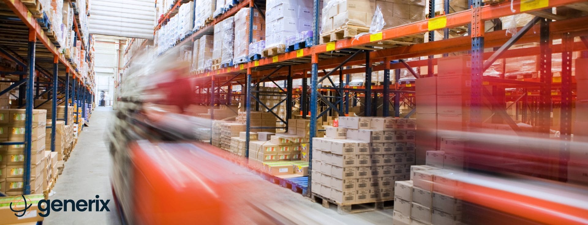 Plateforme logistique pilotée par le WMS Generix