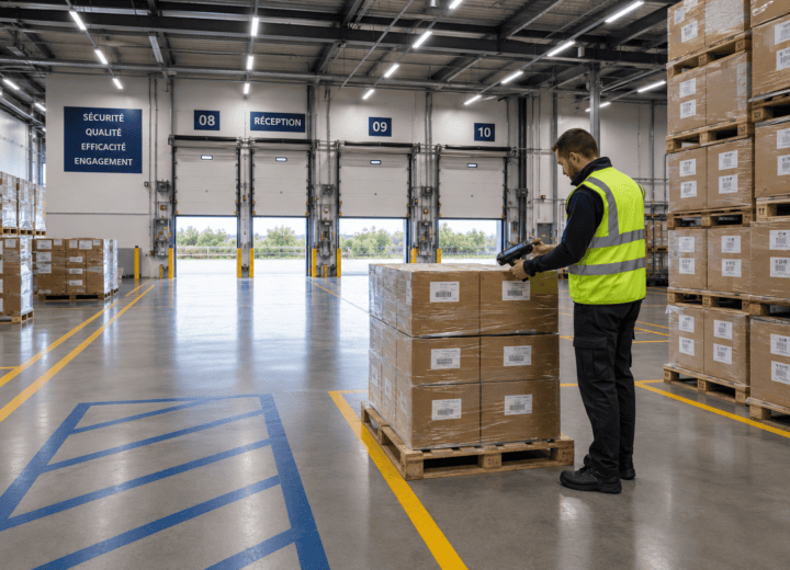 reception marchandises entrepot izypro