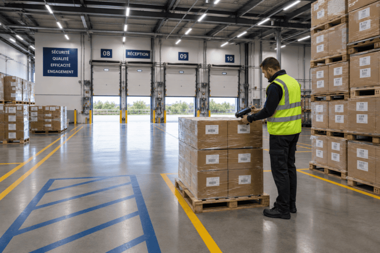 reception marchandises entrepot izypro